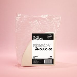 Filtro Cupping Café V60 Branco Tamanho 02 | 100 unidades